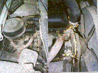 El motor, aunque ha perdido agua por la bomba, funciona. Después de 10 años ha arrancado (18/03/2000).
