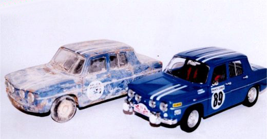 Renault 8 oxidado